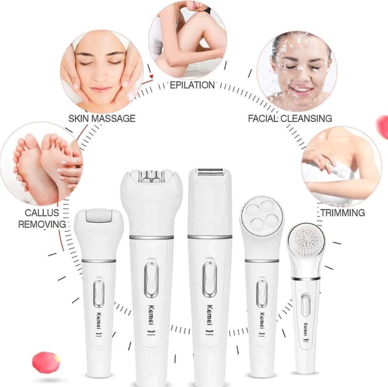 LumiGlow – 5-in-1 Luxury Beauty Tool for Radiant Skin