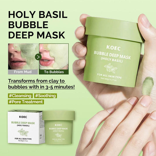 Holy Basil Bubble Deep Mask