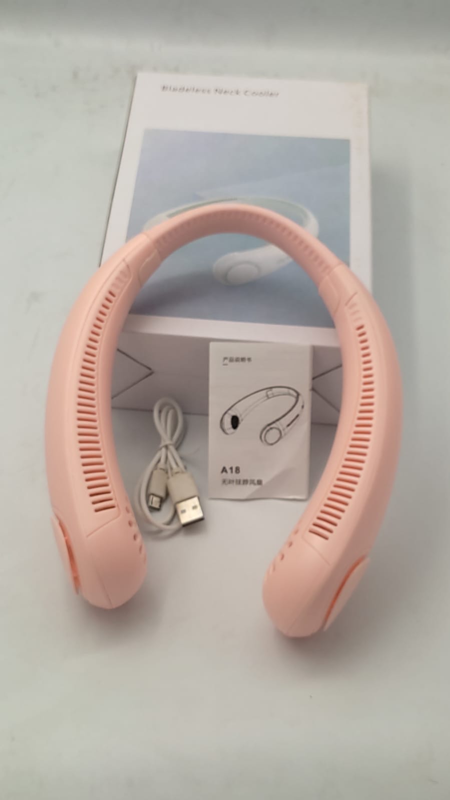 CoolVibe – Luxury Vaneless Neck Hanging Fan