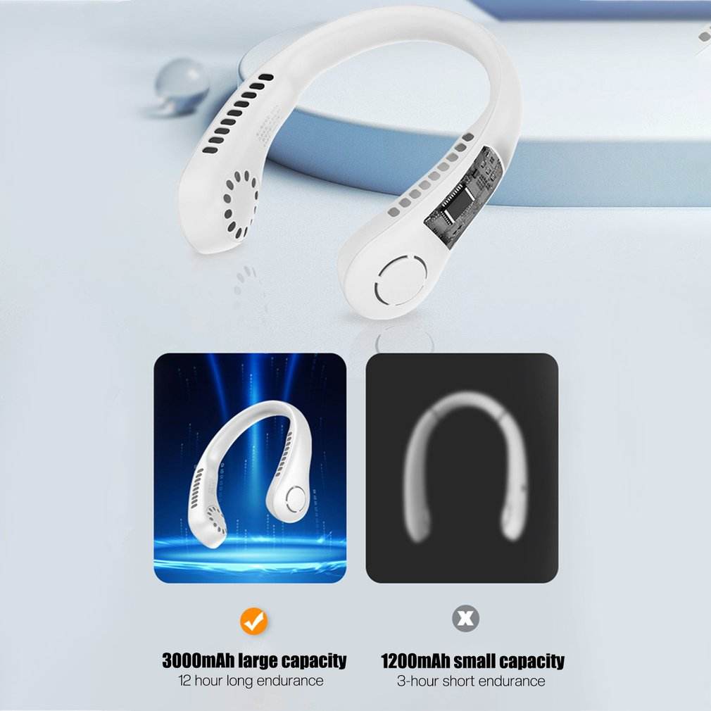 CoolVibe – Luxury Vaneless Neck Hanging Fan