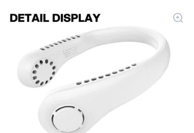 CoolVibe – Luxury Vaneless Neck Hanging Fan