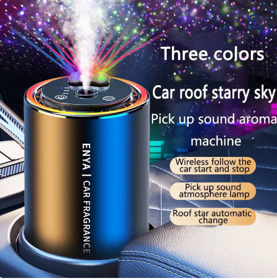 Car Air Purifier & Fragrance Diffuser