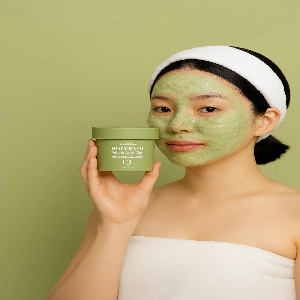 Holy Basil Bubble Deep Mask